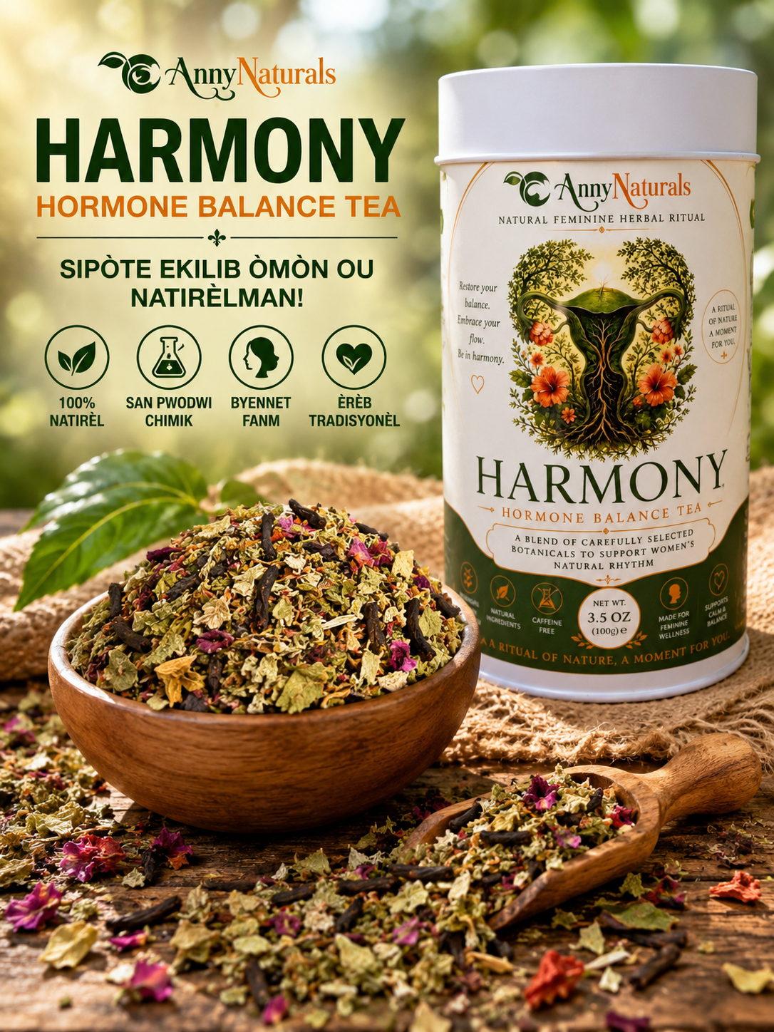 Harmony hormone balance tea