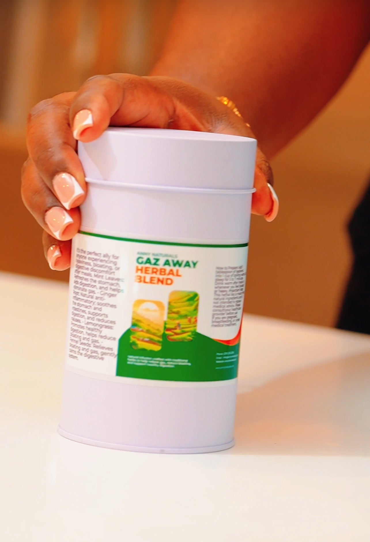 Gaz Away Herbal Blend
Natural Herbal Blend for Gas Relief and Bloating) te gaz