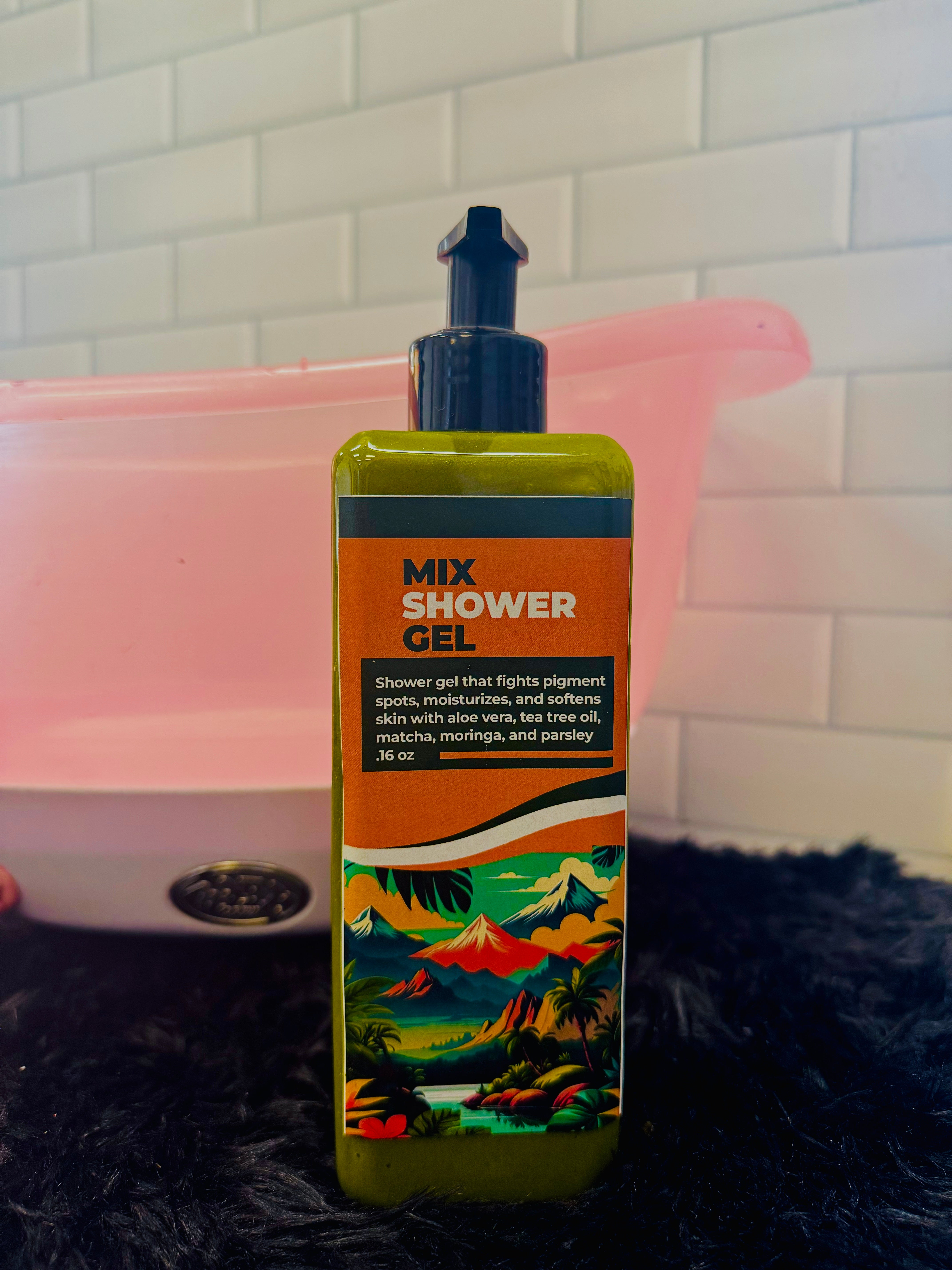 Mix shower gel 16 oz