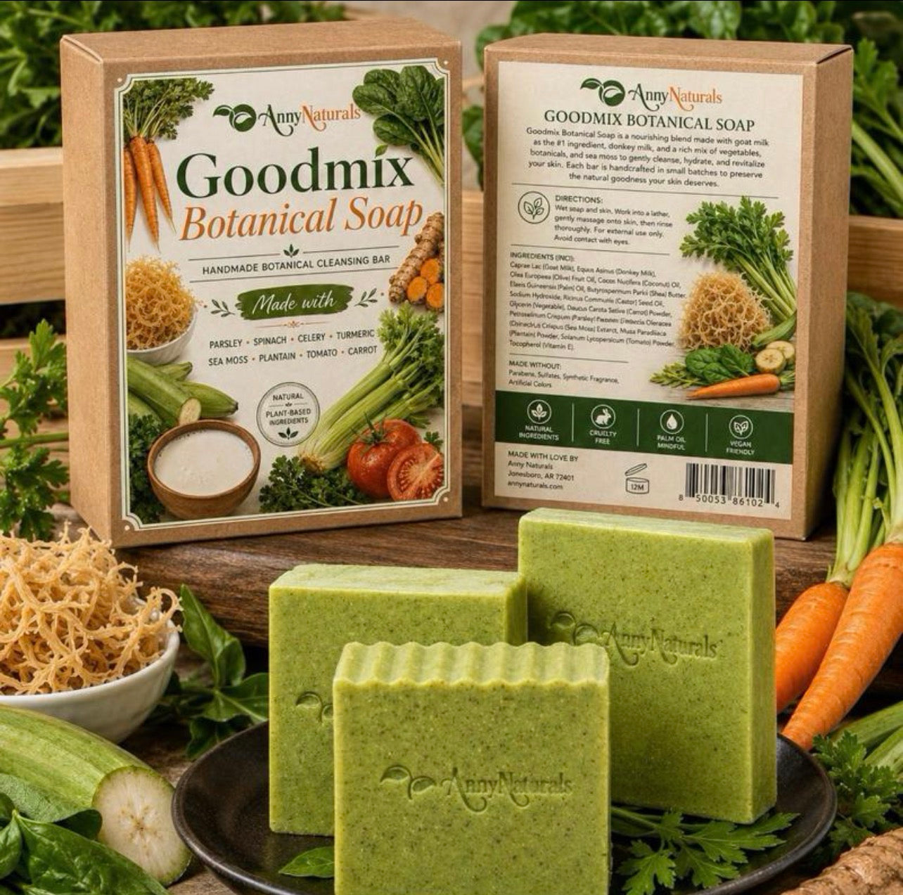 Vegetable soap (Mix Soap)