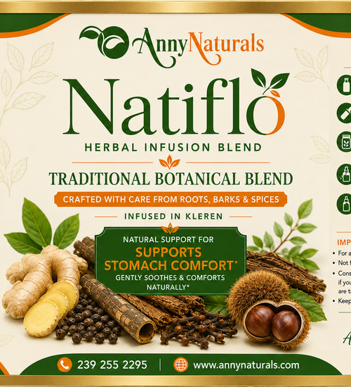 Natiflò Traditional Herbal Infusion Blend – Supports Stomach Comfort – 100% Natural Botanical Blend