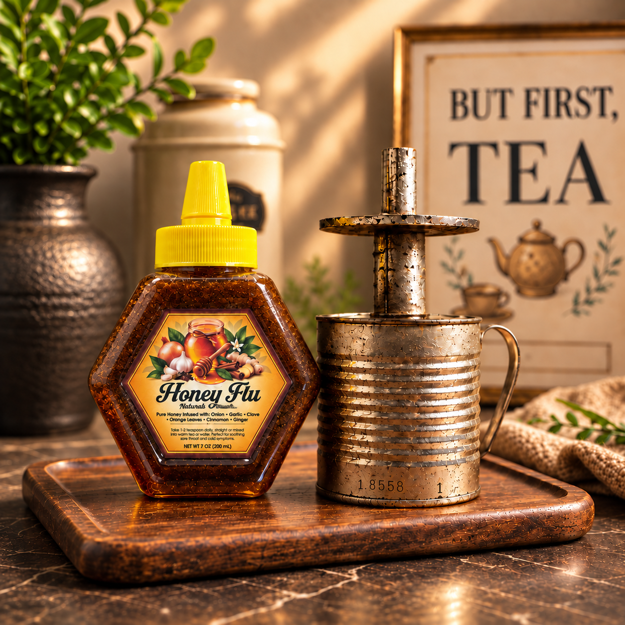 Honey Flu – Immune Support
Natural • Handcrafted • Comfort for Cold & Flu