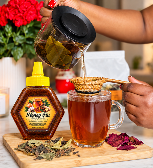 Honey Flu – Immune Support
Natural • Handcrafted • Comfort for Cold & Flu