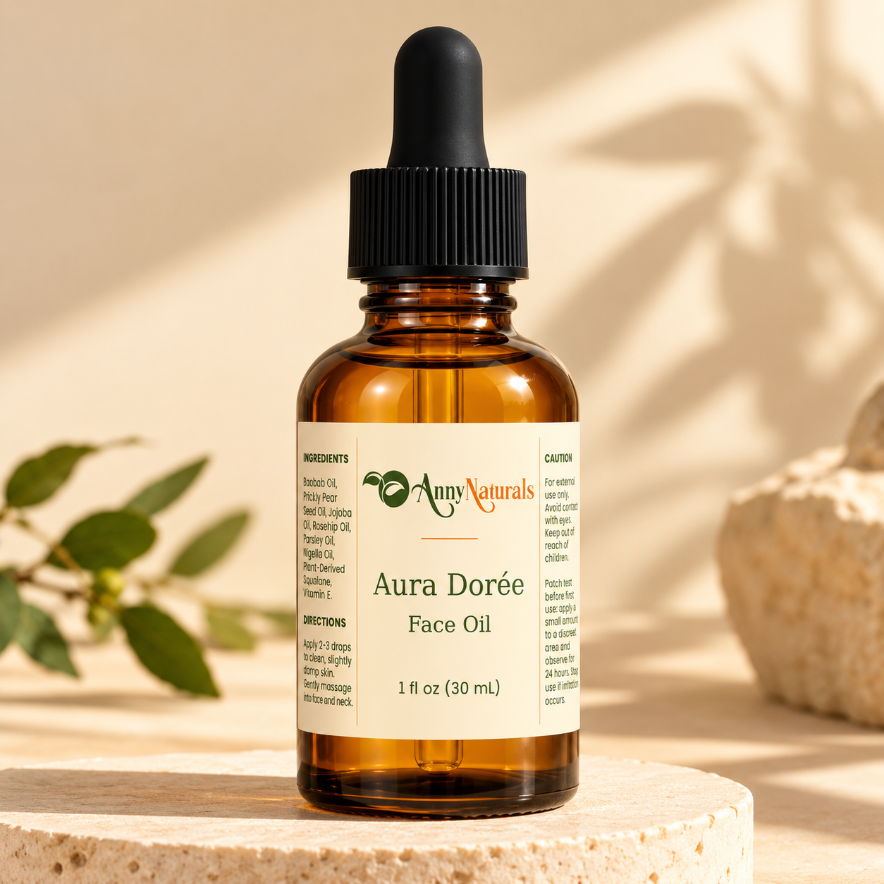 Aura Dorée face oil