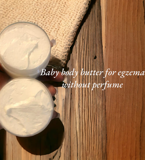 Baby body butter for egzema without perfume 4 oz